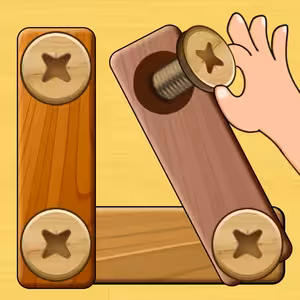 Bolts and nuts - puzzle