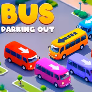 Bus Puzzle: Clear the Parking Lot!