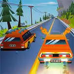 Cliff Racer: Cartoon Race