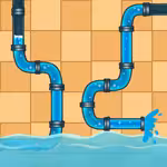 House Pipe Water Puzzle