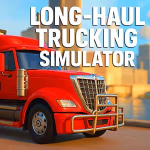 Long-haul trucking simulator