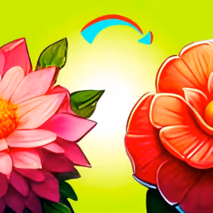 Merge Flowers and Berries 2048!