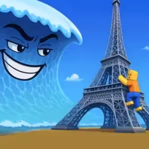 Obby: Tsunami +1 Speed