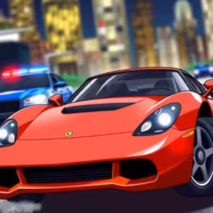 Police Chase: Cool drift