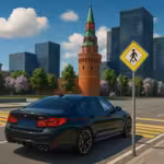 Shashki On Cars in Moscow