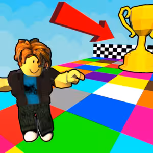 Stand on the right color, Robby!