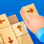 Tap Wood Blocks Away