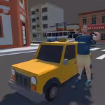 Taxi Driver Simulator: Monster Escape